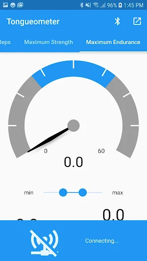 Tongueometer Blue Screenshot 1