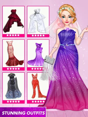 Model  Wedding  Dress Up: Fashion  Bride  Makeover Screenshot 3