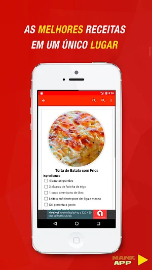 Receitas de Tortas Salgadas Screenshot 1