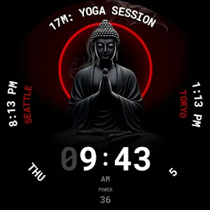 Buddha Zen Watch Face 147 Screenshot 3