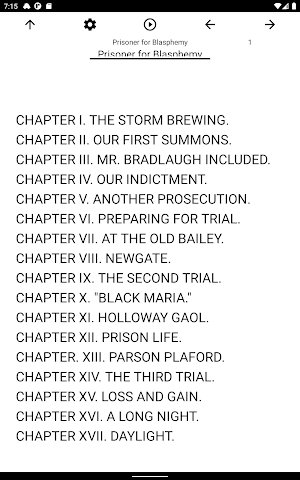Book, Prisoner for Blasphemy Screenshot 2