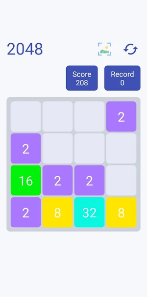 2048 game Screenshot 2