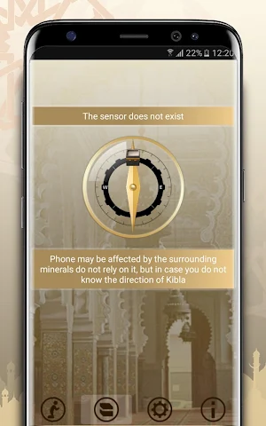 Al-Moazin: Qibla Finder & Salat timings with Azan Screenshot 1