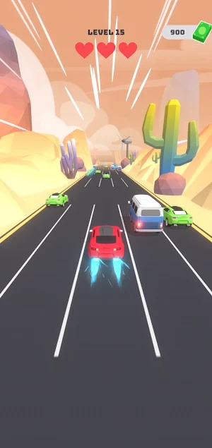 Rolling Race 3D Car Stunts Screenshot 3