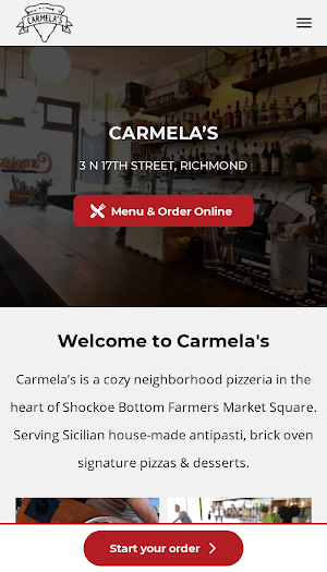 Carmela's Restaurant Screenshot 2