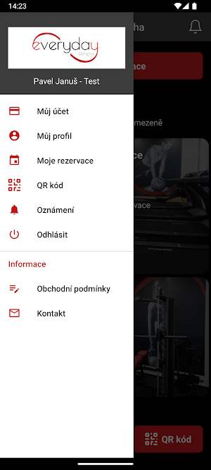 Everyday Fitness Praha Screenshot 2