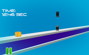 Tiny Cube Racing Rush 3D Screenshot 2