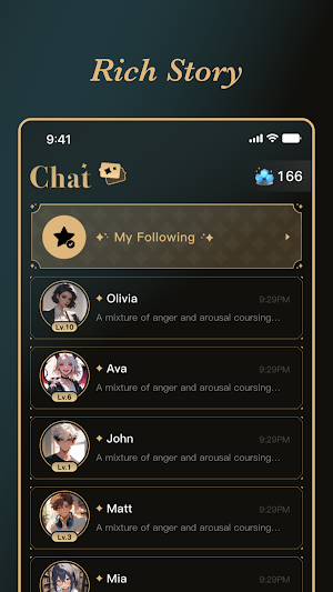 Amelia:Chat with AI Characters Screenshot 3