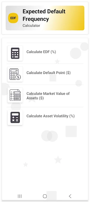 EDF Calculator Screenshot 3