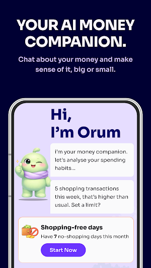Orum: AI Money Manager Screenshot 0