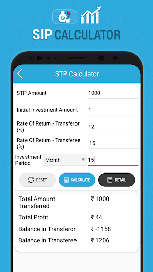 SIP Calculator 2019 : Mutual fund Screenshot 1