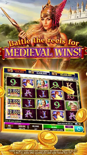 Golden Knight Casino – Mega Win Kingdom Slots Screenshot 1