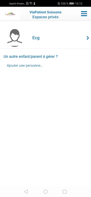 ViaPatient - CH Soissons Screenshot 1