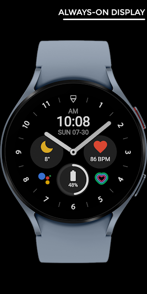 Nighty Hybrid 02 - watch face Screenshot 2