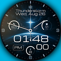 Calm Cross Hidbrid Watch Face