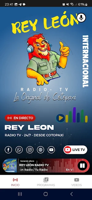 Rey León Radio Tv Screenshot 1
