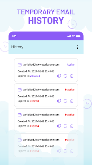 Temp Mail Pro: Temporary Email Screenshot 2