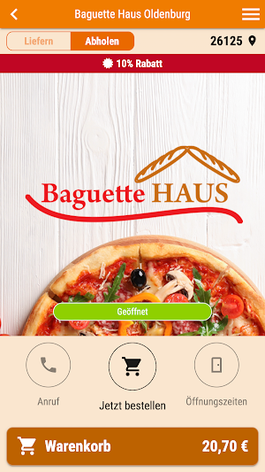 Baguette Haus Oldenburg Screenshot 0