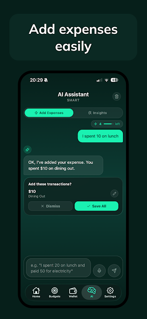 Ovlo: Budget Expense Tracker Screenshot 2