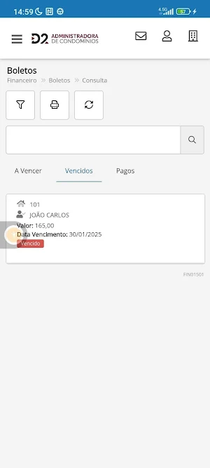 D2 Administradora Screenshot 2