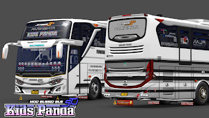 Mod Bussid Bus STJ Kids Panda Screenshot 0