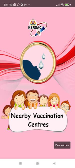 Nearby Vaccination Centres Screenshot 0
