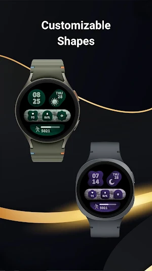 Material You Fluffy Watch Face Screenshot 3