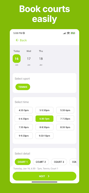 Rippner Tennis Club Screenshot 2