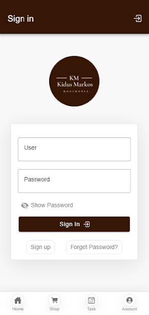 Kidus Markos Woodworks Screenshot 0