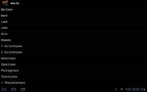 Bible HD for Tablets Screenshot 1