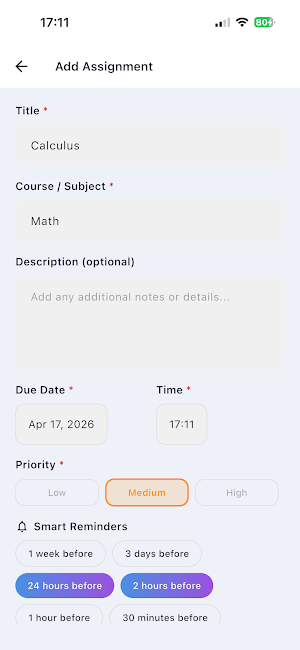 Assignder Screenshot 0