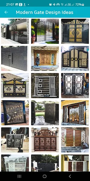 Modern Gate Design Ideas Screenshot 1