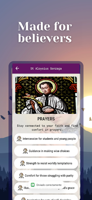 St Aloysius Gonzaga Novena Screenshot 2