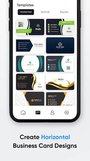 Business & Visiting Card Maker Screenshot 2