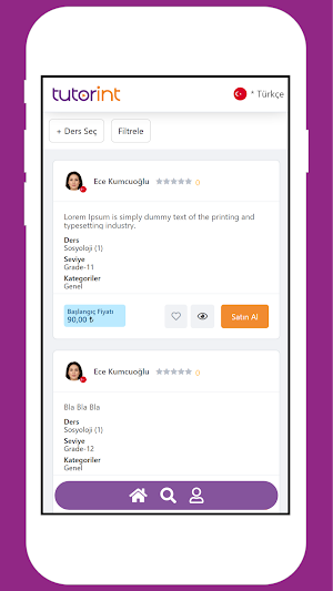 Tutorint Screenshot 1