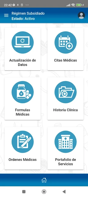 Subred Sur App Screenshot 3