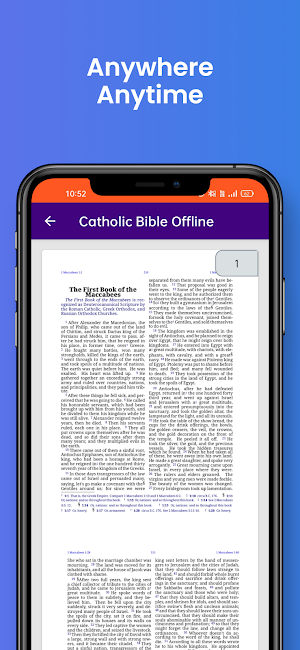 Catholic Bible Offline Screenshot 3