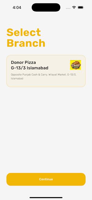 Donor Pizza Screenshot 3