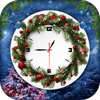Christmas Clock Live Wallpaper