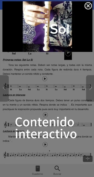 Metodo de Flauta Dulce LITE Screenshot 3