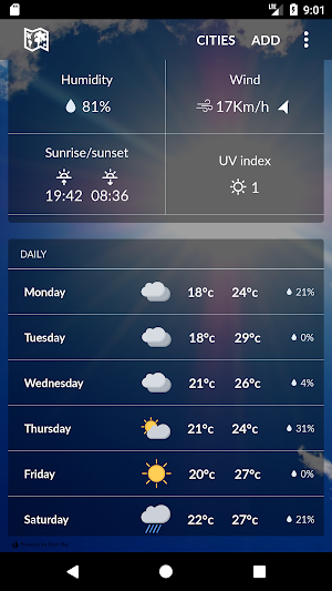 Australia Weather Screenshot 1