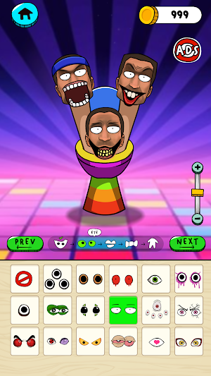 Mix Toilet Monsters: Makeover Screenshot 1