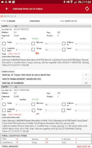 BCMS Self Collection App Screenshot 2