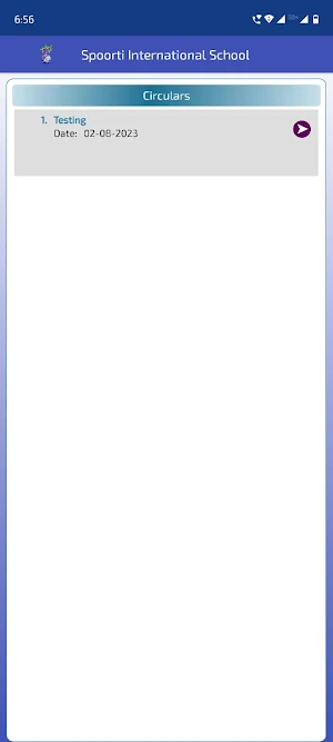 Spoorti International school Screenshot 3
