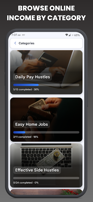 Side Hustle Online Money Ideas Screenshot 2