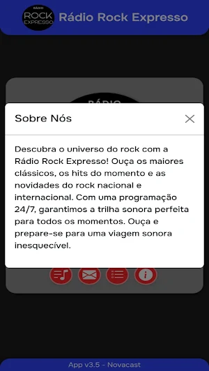 Rádio Rock Expresso Screenshot 1
