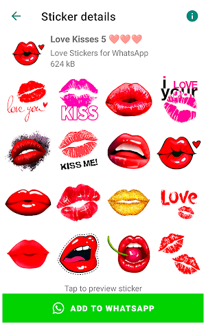 Love Stickers for WhatsApp Screenshot 3