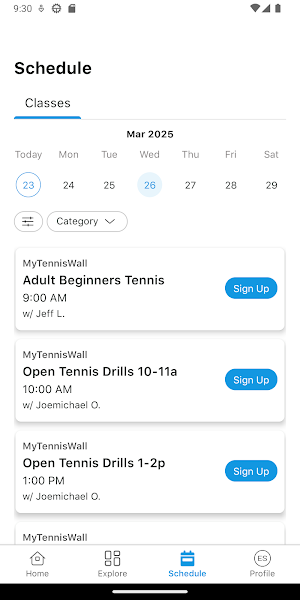 My Tennis Wall Screenshot 2