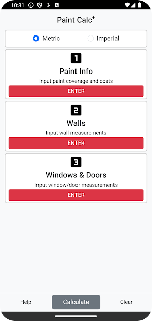 Paint Calc Pro Screenshot 0