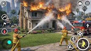 Us Firefighter City Rescue Sim Screenshot 0